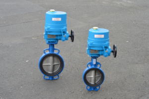 Klapky uzavírací mezipřírubové s elektropohony