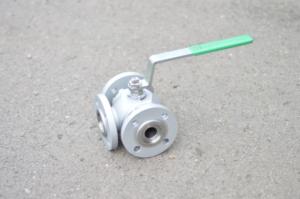 Kohout kulový 3-dílný s úpravou přírub