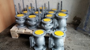 Kohouty kulové a klapky zpětné  