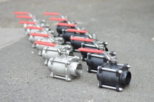 Kohouty kulové přivařovací (nerez-ocel)