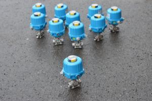 Kohouty kulové s elektropohonem