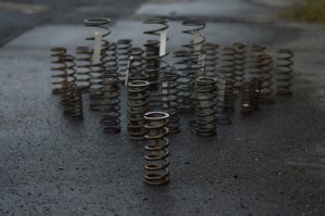 Pružiny pojistných ventilů