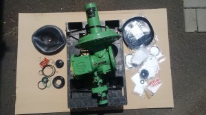 Repase regulátoru tlaku plynu RMG          