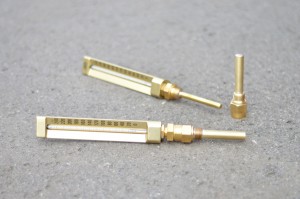 Teploměr průmyslový vertikální